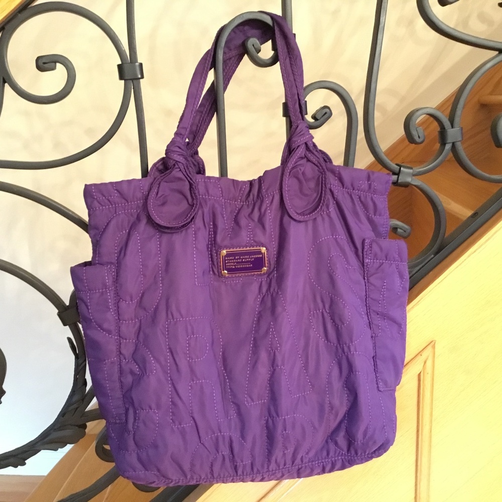 MARC BY MARC JACOBS DURABLE NYLON TOTE BAG